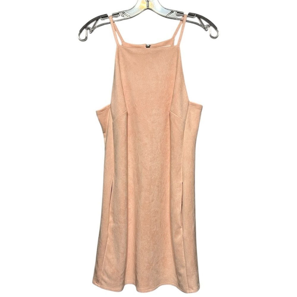Jack by BB Dakota Hayley Mini Dress Pastel Peach Small